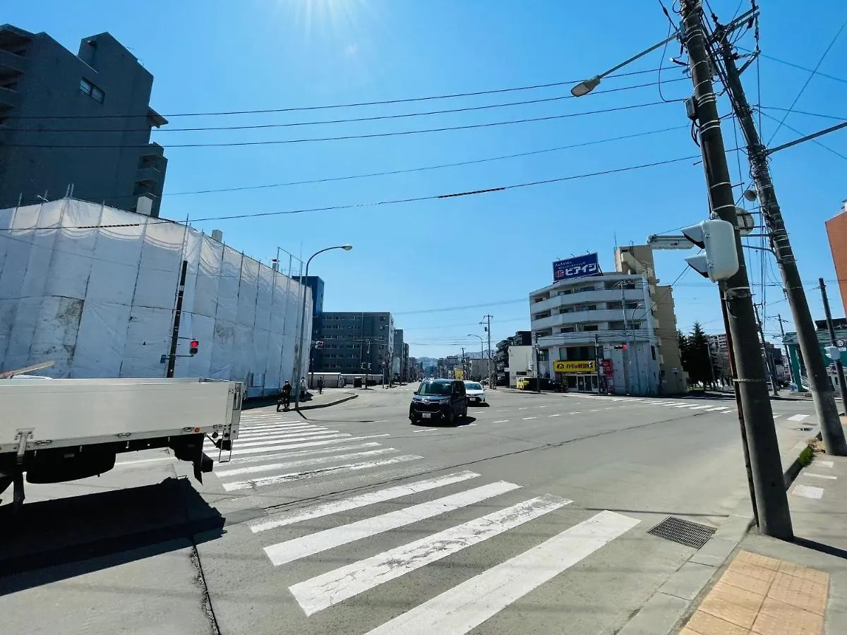 Apartament サービスアパ―トメントsapporo札幌さくら2-3 0*, Sapporo Japonia